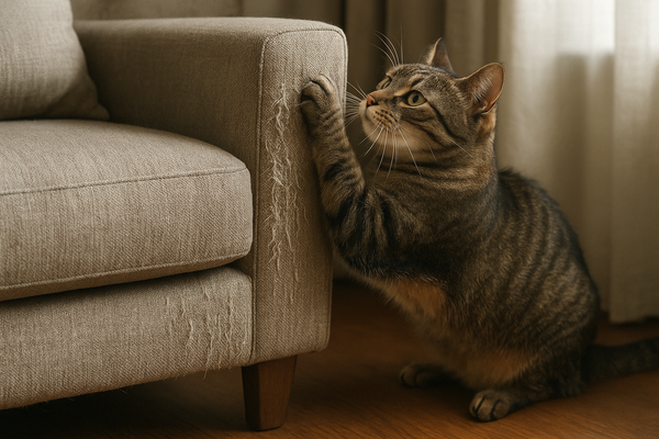 How to Stop Cats From Scratching Furniture